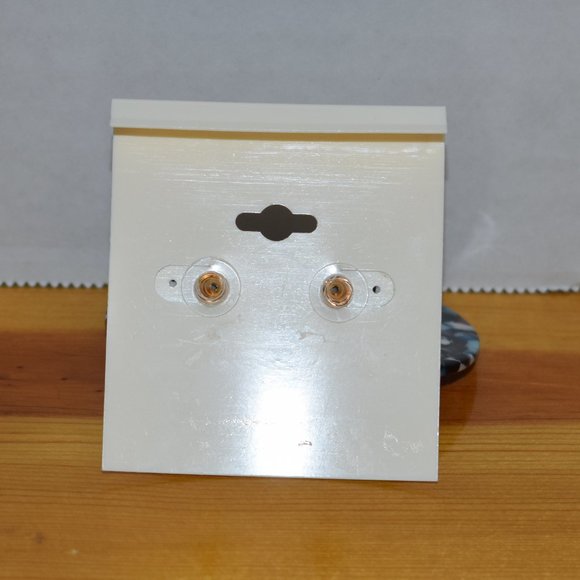 Creative Acetate Plate Geometry Elliptical Diamond Earrings Women's Jewelry - Picture 9 of 10